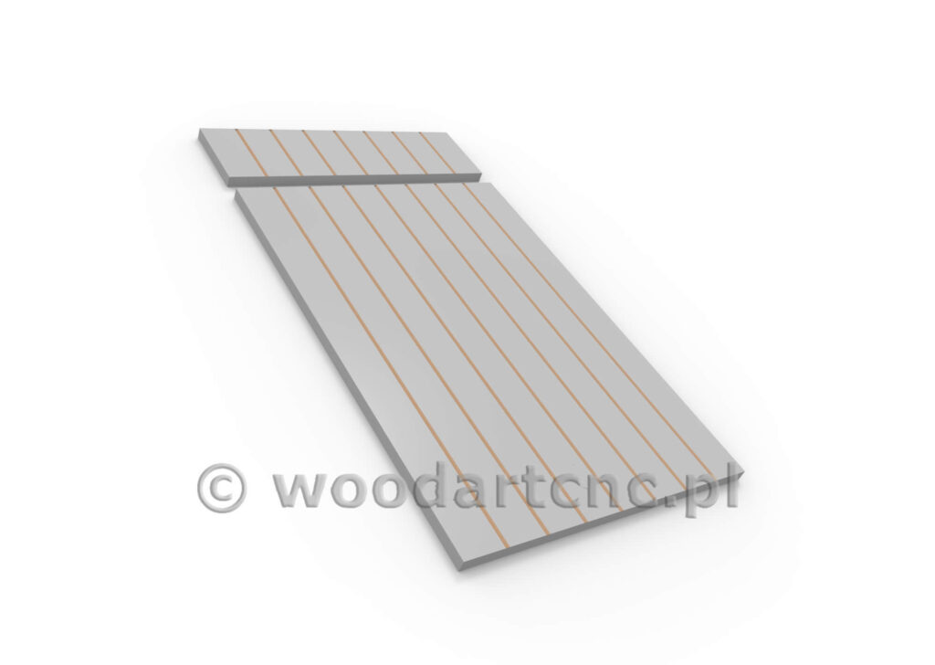 Front do mebli z przeznaczeniem do kuchni, łazienki, przedpokoju, salonu. Wykonane z MDF po frezowaniu przekazane do lakierni a tam malowane wybranym przez klienta kolorem. Wybór kolorów gwarantuje idealny dobór zadowalających i odpowiednich do wystroju i aranżacji wnętrza.