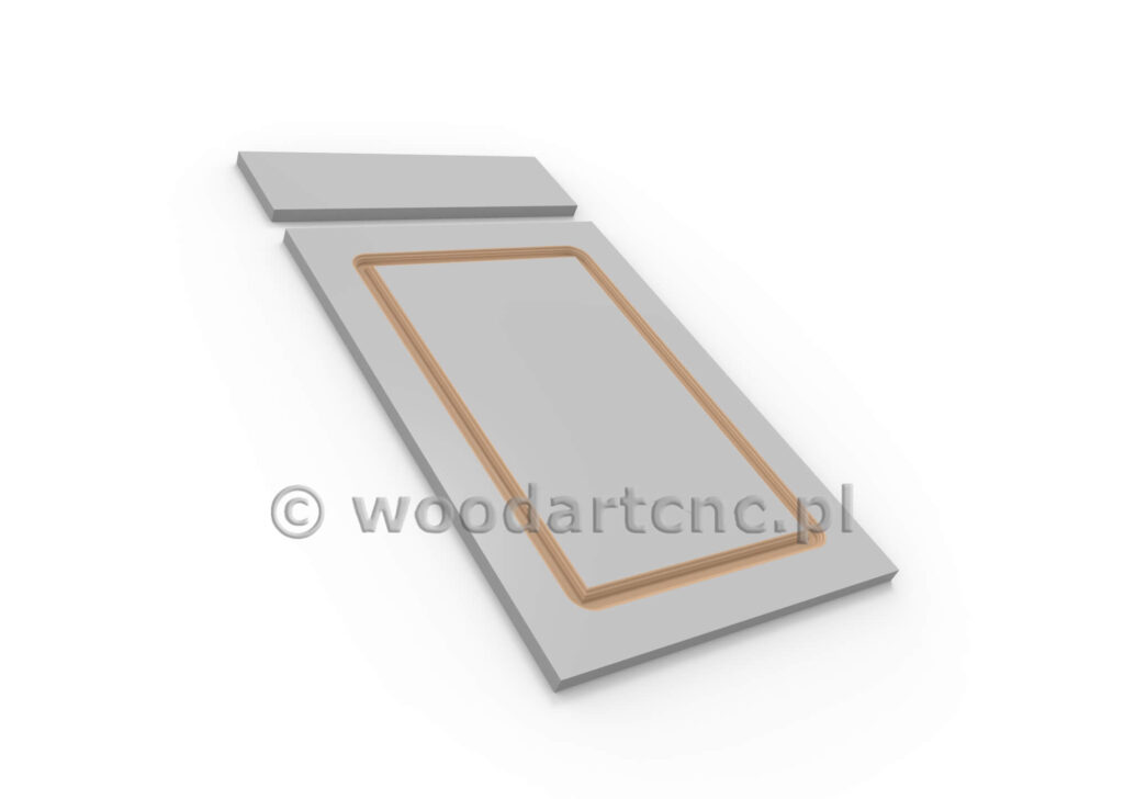 Front do mebli z przeznaczeniem do kuchni, łazienki, przedpokoju, salonu. Wykonane z MDF po frezowaniu przekazane do lakierni a tam malowane wybranym przez klienta kolorem. Wybór kolorów gwarantuje idealny dobór zadowalających i odpowiednich do wystroju i aranżacji wnętrza.