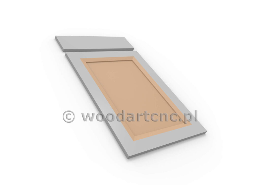 Front do mebli z przeznaczeniem do kuchni, łazienki, przedpokoju, salonu. Wykonane z MDF po frezowaniu przekazane do lakierni a tam malowane wybranym przez klienta kolorem. Wybór kolorów gwarantuje idealny dobór zadowalających i odpowiednich do wystroju i aranżacji wnętrza.